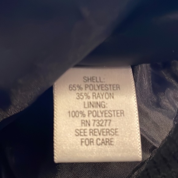 Apt. 9 Black Zip-Up Blazer - Size XL - Picture 7 of 7